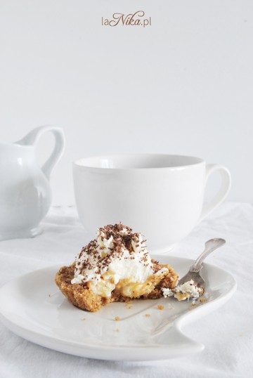 Gotowe banoffee pie w formie kruchych babeczek 2