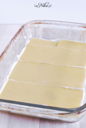 Kolejność układania warstw lasagne 1