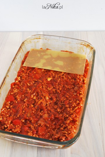 Kolejność układania warstw lasagne 2