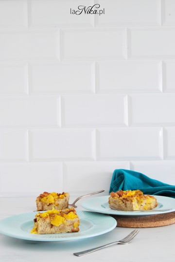 Pudding chlebowy z mango 1