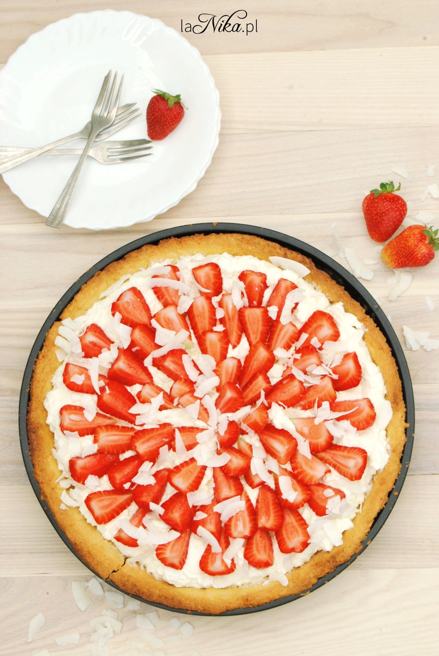 Tarta z truskawkami 1